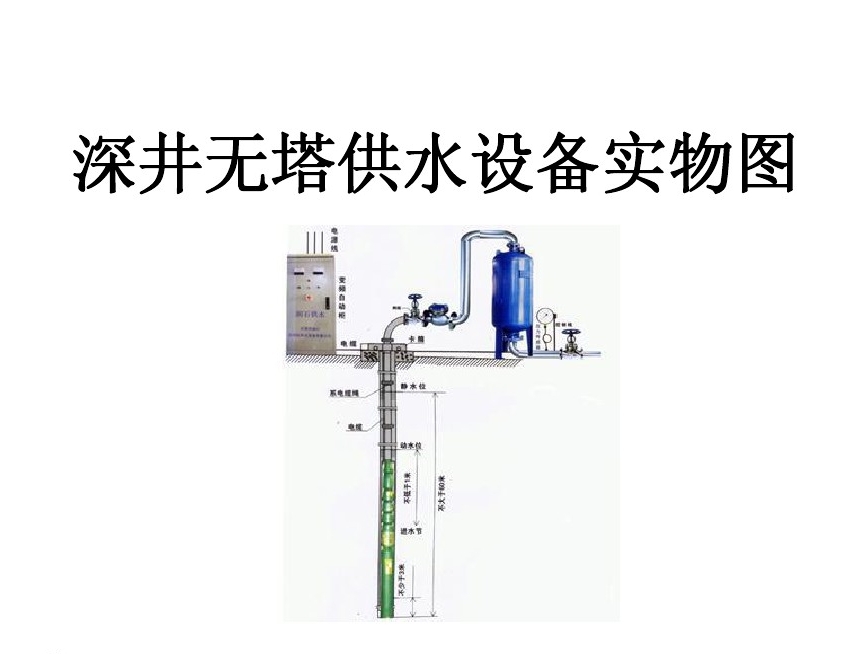 锦州松山新区井泵无塔式供水设备